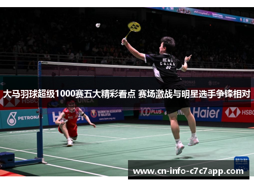 大马羽球超级1000赛五大精彩看点 赛场激战与明星选手争锋相对 大马羽球超级1000赛五大精彩看点 赛场激战与明星选手争锋相对